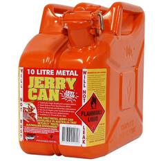 METAL JERRY CAN 10L ETHANOL ORANGE CARTON QTY 4, , scaau_hi-res