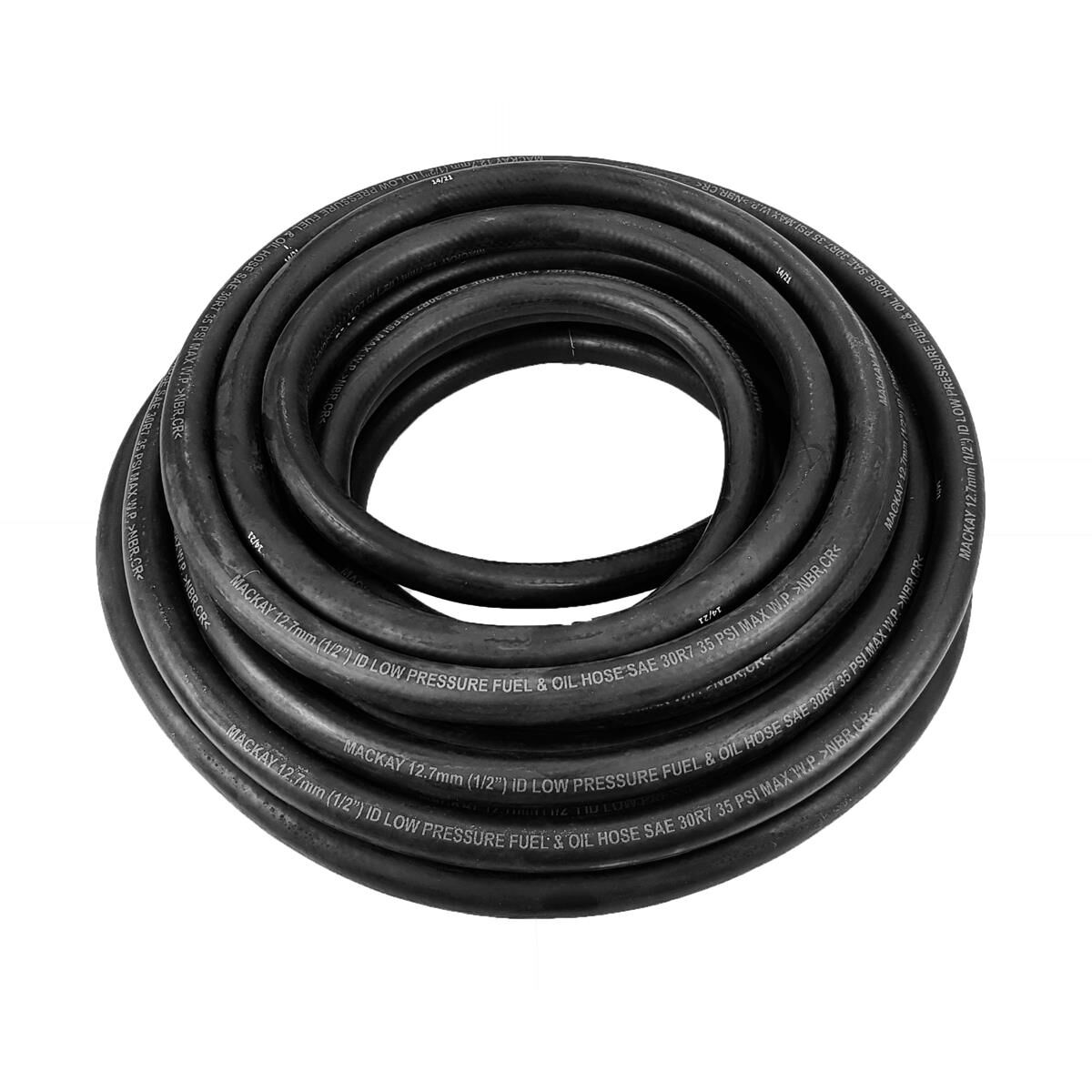 12.7MM (1/2") ID X 15M LENGTH - BOX - LOW-PRESSURE FUEL & OIL HOSE - SAE J30R7 - 35 PSI MAXIMUM WORKING PRESSURE, , scaau_hi-res