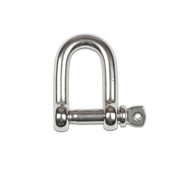D SHACKLE S/S 10MM 316 GRADE PACKAGED, , scaau_hi-res