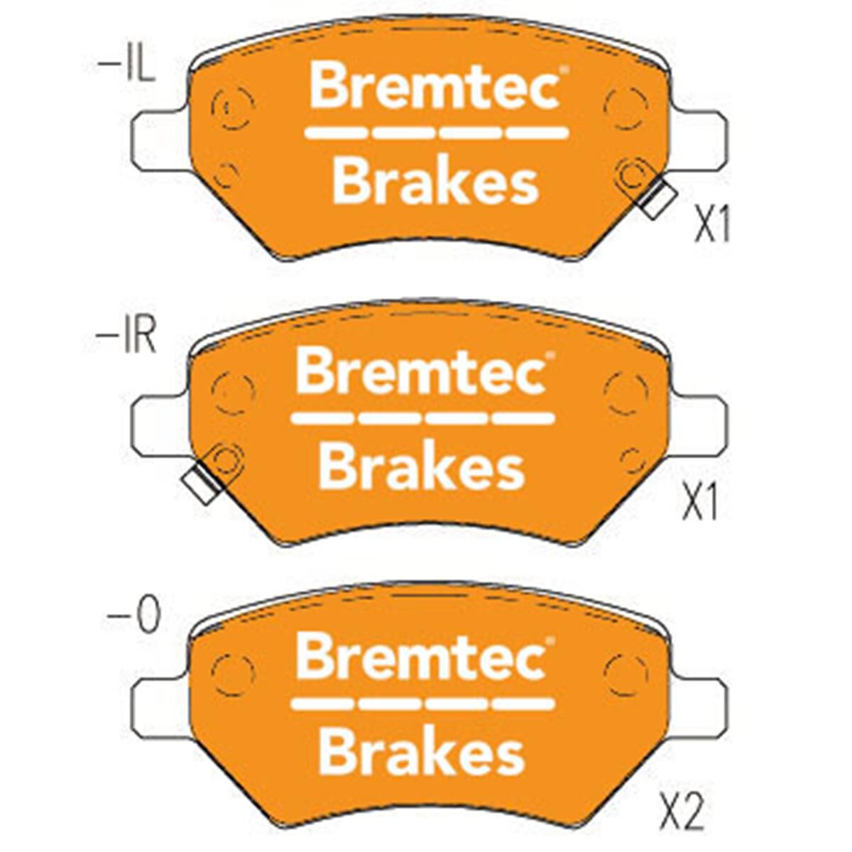 TRADE-LINE BRAKE PADS SET, , scaau_hi-res