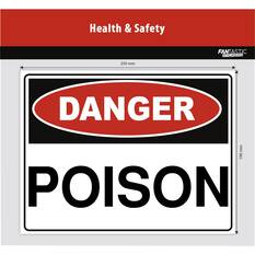 POISON SIGN 25CM, , scaau_hi-res