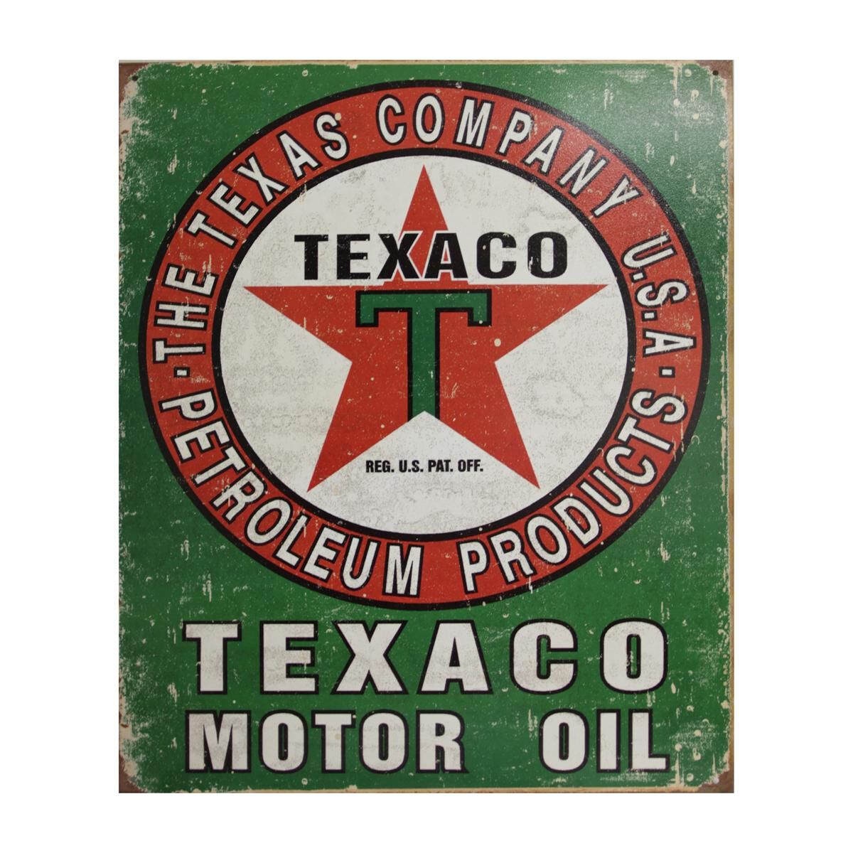 Sign-Texaco Motor Oil Weathered, , scaau_hi-res