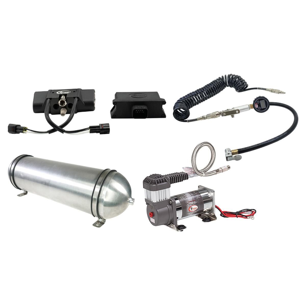 Wireless App Control Kit with Tyre Inflation using 3 Gallon Air Tank & Heavy Duty Air Compressor, , scaau_hi-res