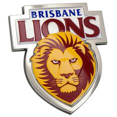 AFL BRISBANE LIONS 3D CHROME CAR EMBLEM, , scaau_hi-res