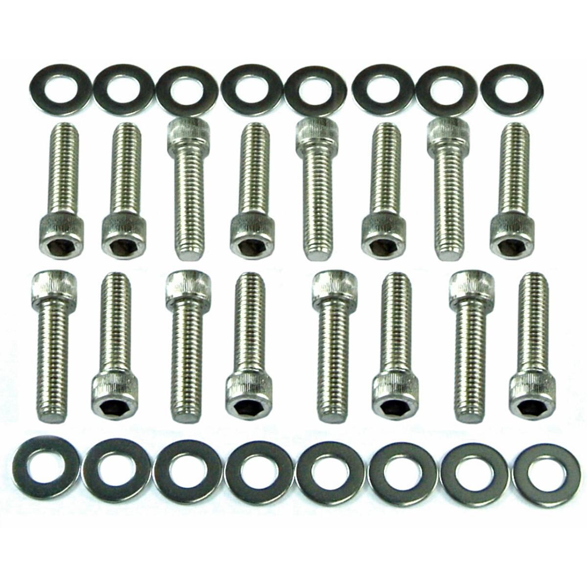 Bolt Kit Intake Hold V8 Blue + Black Mtr, , scaau_hi-res