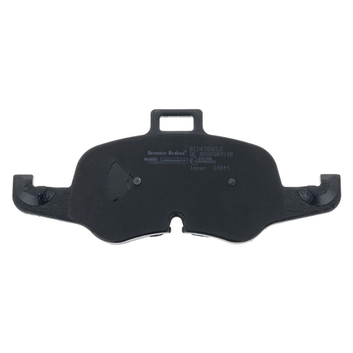 BREMTEC BRAKE PAD SET FRONTAUDI TT (FV) 2.0TTS 2015-, , scaau_hi-res