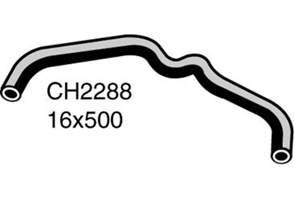 Heater Hose  - NISSAN PATROL GU - 2.8L I6 Turbo DIESEL - Manual & Auto, , scaau_hi-res