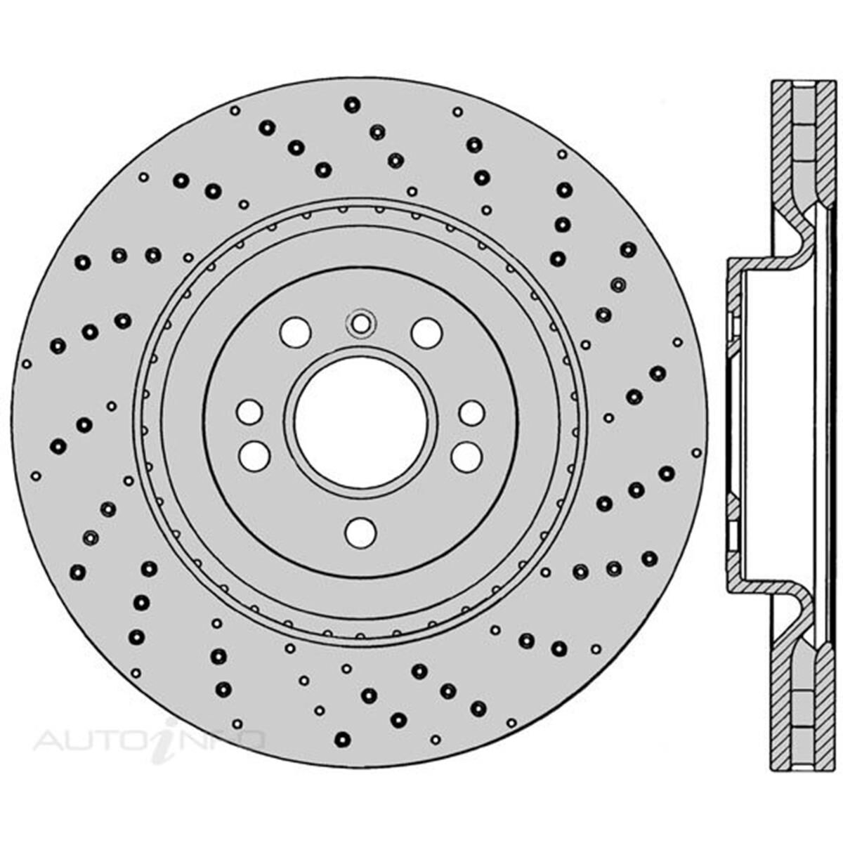 IBS Brake Rotor - Single, BR16096X | Supercheap Auto