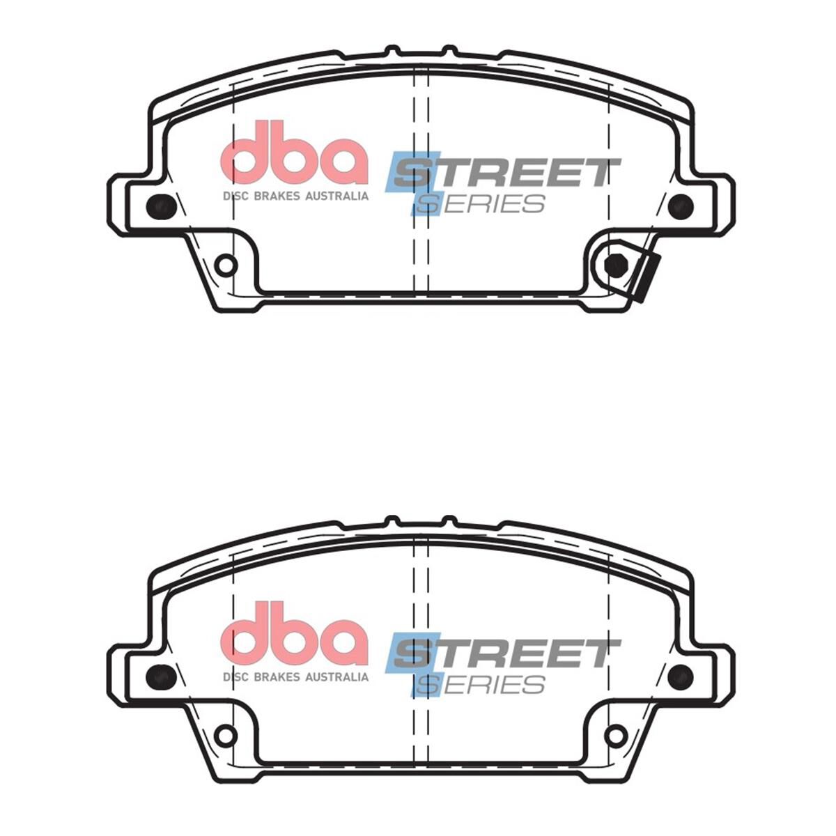 DBA SS STREET SERIES BRAKE PADS [ Honda Civic 2005 - 2011 F ], , scaau_hi-res