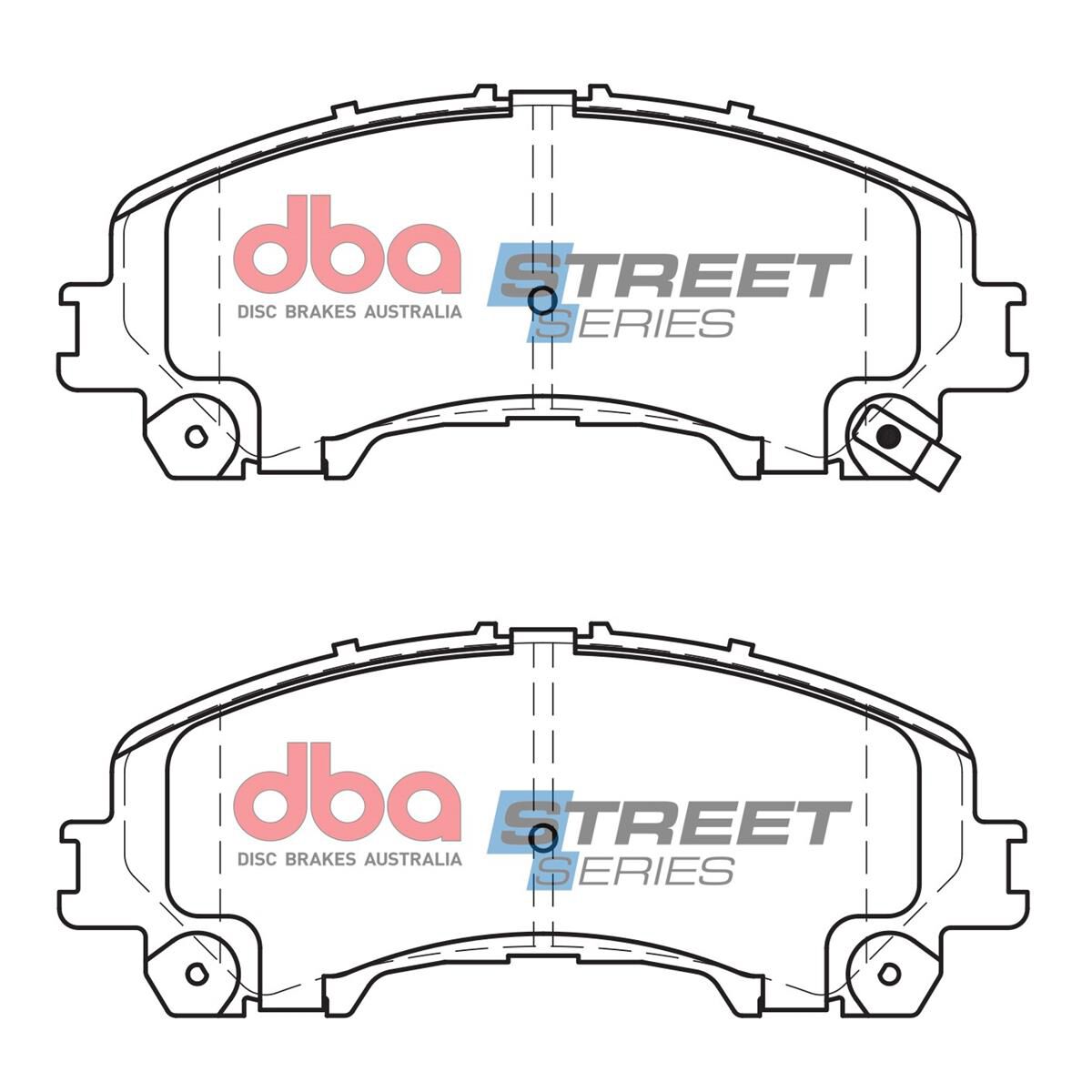DBA SS STREET SERIES BRAKE PADS [ Nissan X-trail /Infinity F ], , scaau_hi-res