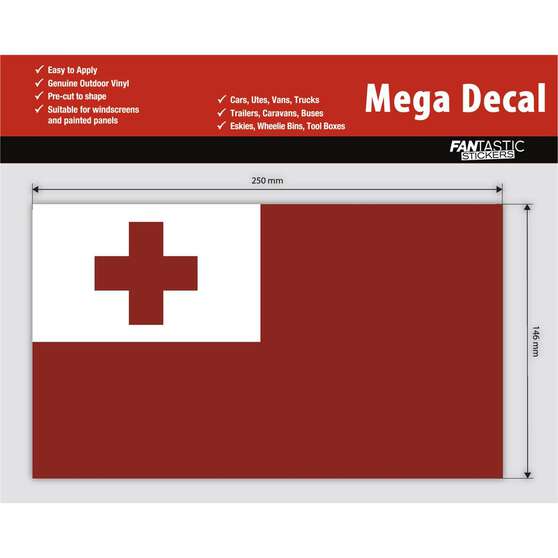 TONGA MEGA FLAG DECAL, , scaau_hi-res