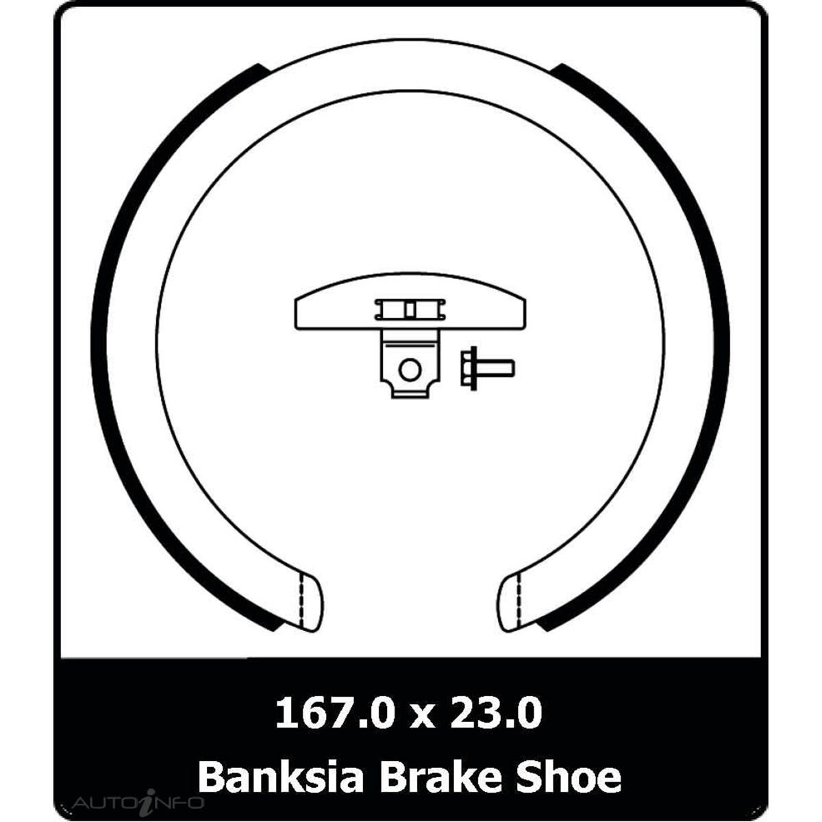 SINGLE SHOE KIT MITSUBISHI, , scaau_hi-res