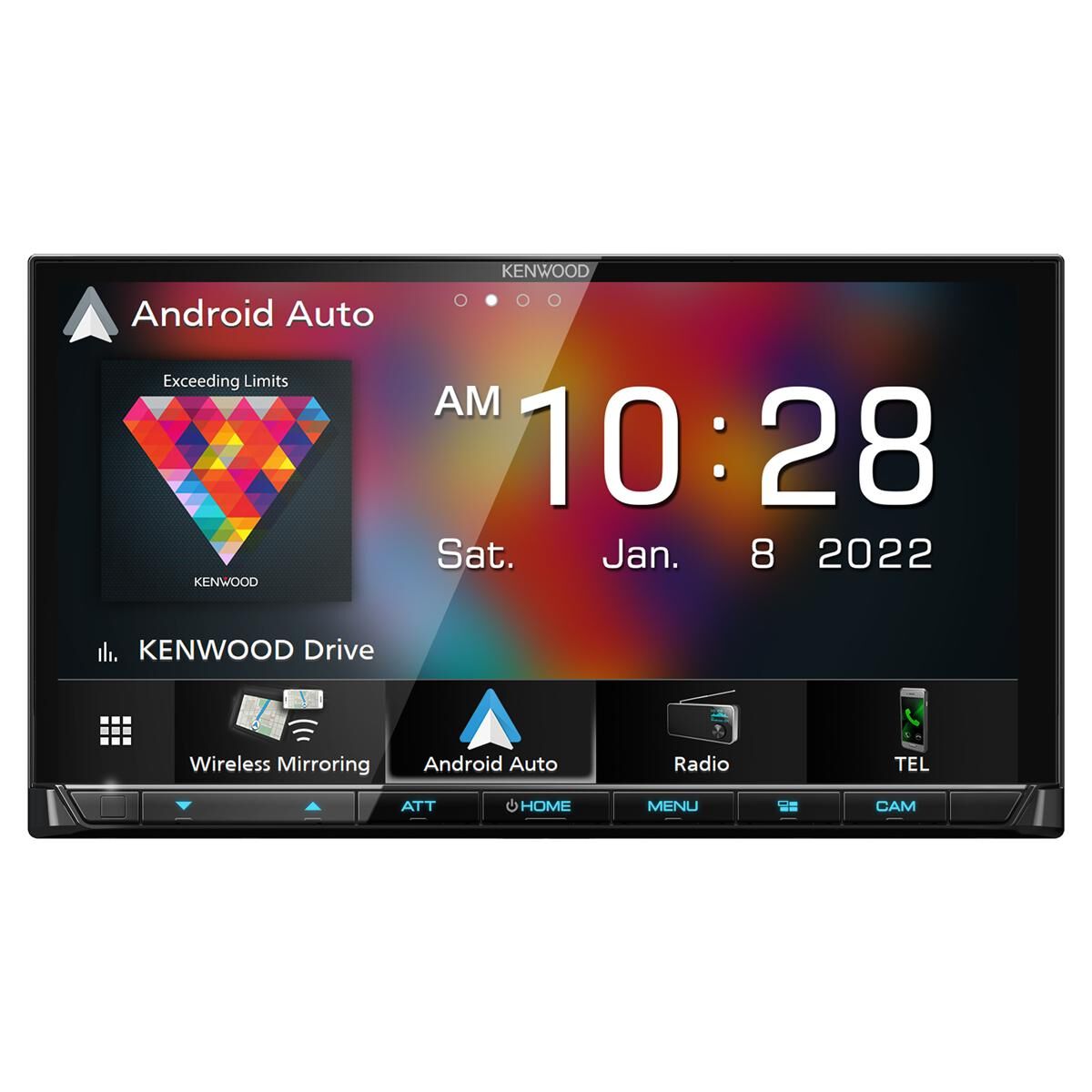 7.0" WVGA WIFI CARPLAY ANDROID AUTO RECEIVER - DMX8521S, , scaau_hi-res
