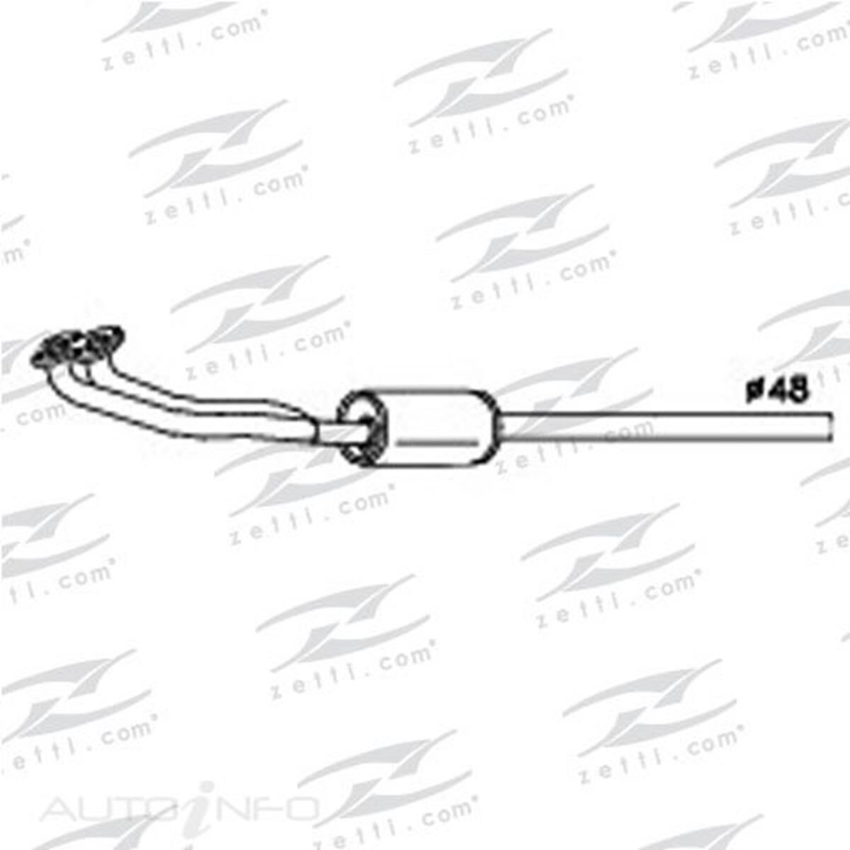 SB 900 85- REAR MUFFLER, , scaau_hi-res