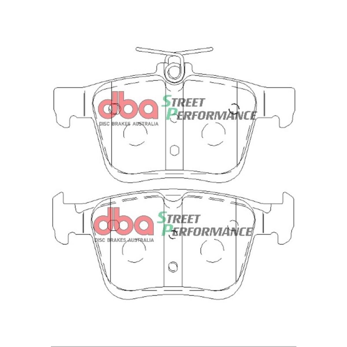 DBA SP PERFORMANCE BRAKE PADS VW Golf Mk VII  R, , scaau_hi-res
