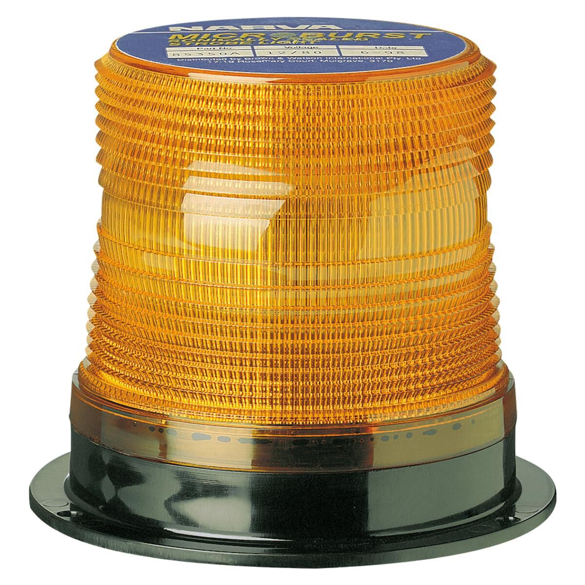 Narva Double Flash Sonically Sealed Strobe Light Flange Base