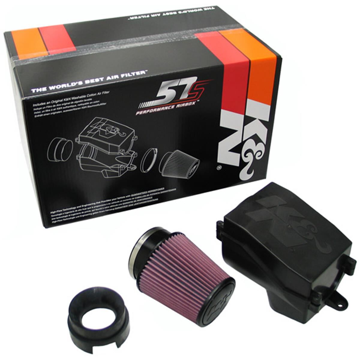 57S-9500 K&N PERFORMANCE AIR INTAKE SYSTEM, , scaau_hi-res