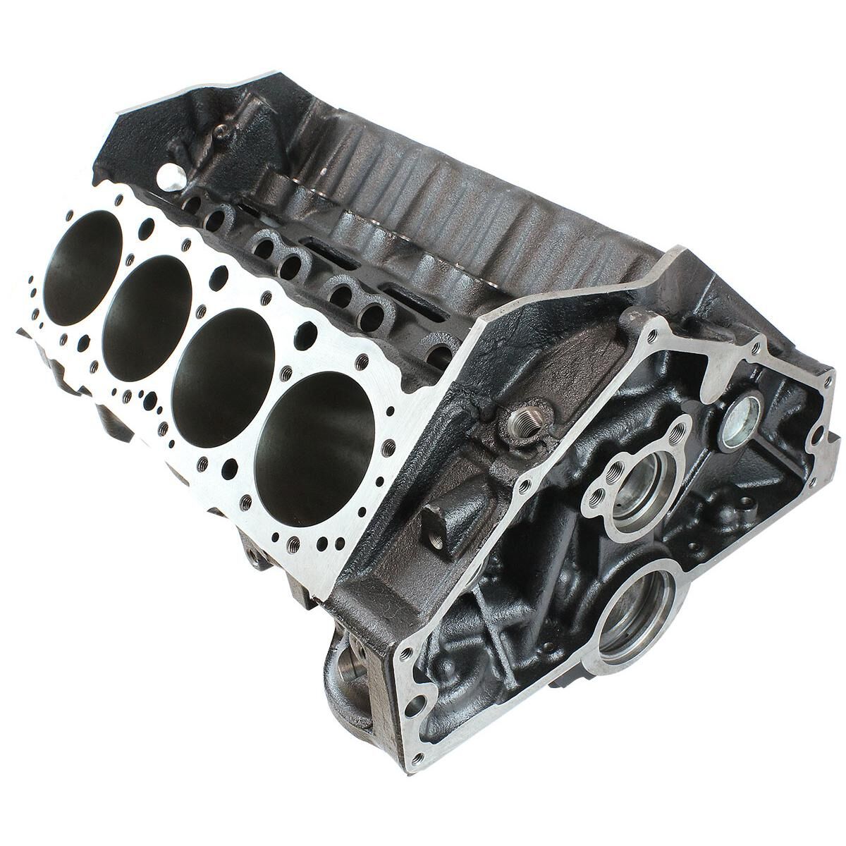 SBC BARE ENGINE BLOCK 4.125" BORE 9.02 DECK MAIN BEAR 350, , scaau_hi-res