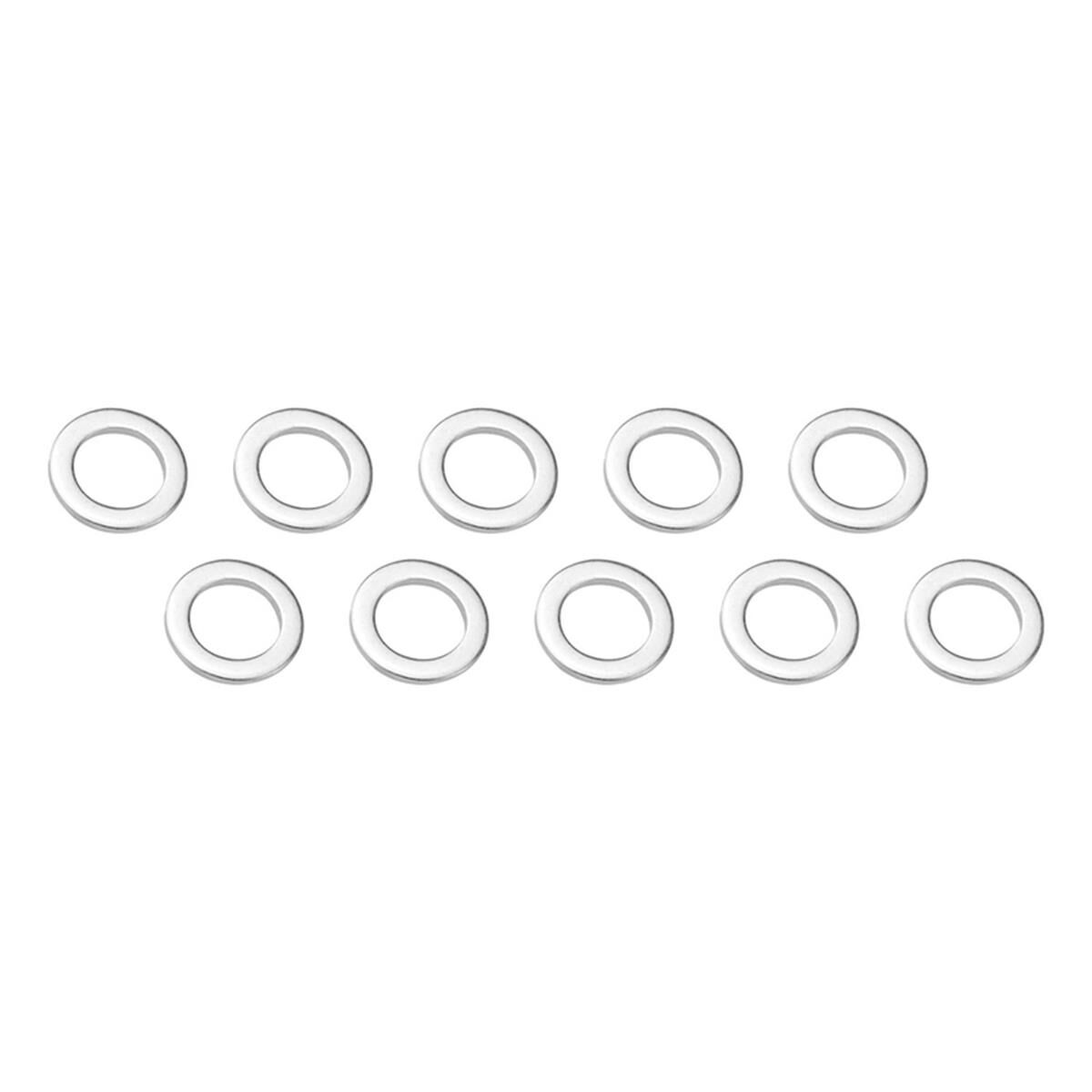 WHEEL LUG NUT WASHERS, CHROME MAG WHEEL LUG NUT WASHERS, SET OF 10, , scaau_hi-res