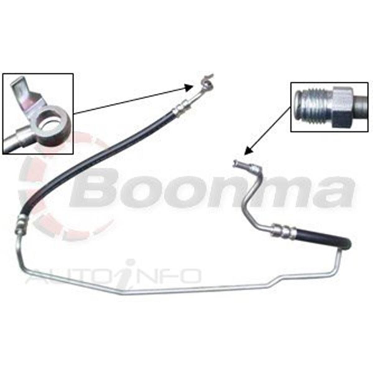 HILUX TGN16 2.7L 05-15 P/SHOSE, , scaau_hi-res