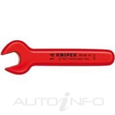 KNIPEX SPANNER OPEN END INS VDE 19MM, , scaau_hi-res