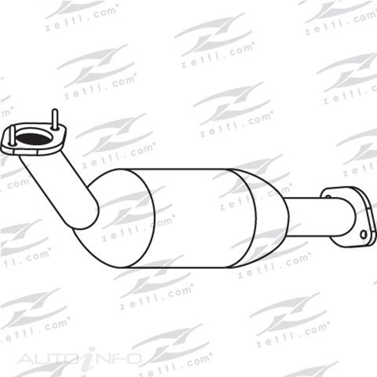 Catalytic converter top holden commodore