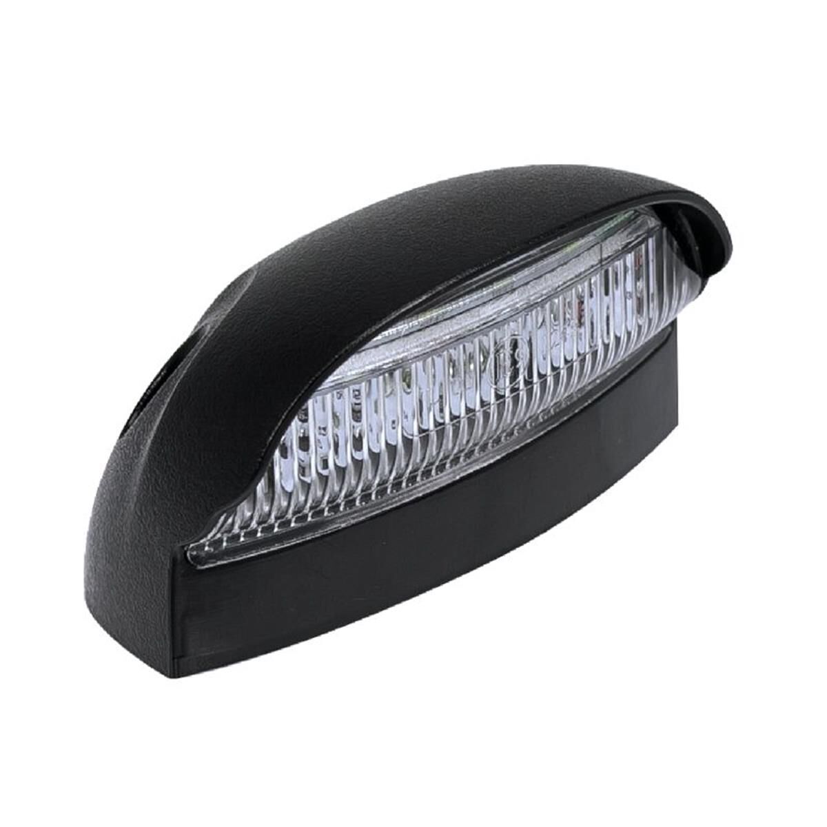 LED LICENCE PLATE LAMP 10-30VBLACK HOUSING 500mm LEAD IP6772x41x50mm BLST PCK, , scaau_hi-res