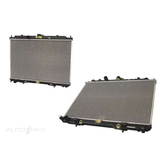 NISSAN X-TRAIL  T30  10/2001 ~ 08/2007  RADIATOR  2.0 LITRE INLINE 4 PETROL AUTOMATIC-(QR20DE)  DISTANCE BETWEEN OIL COOLERS: 30CM, , scaau_hi-res