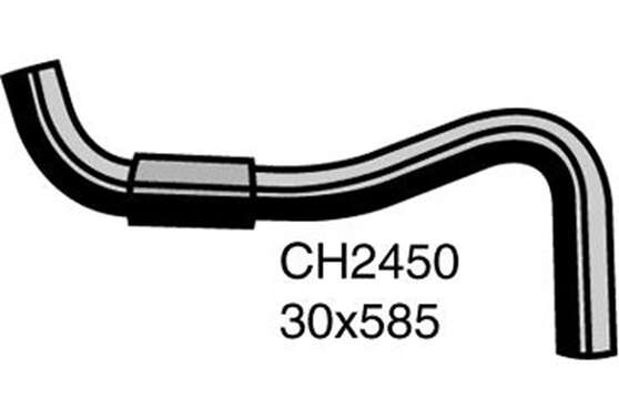 Radiator Lower Hose  - TOYOTA CAMRY SDV10R, SXV10R - 2.2L I4  PETROL - Manual & Auto, , scaau_hi-res