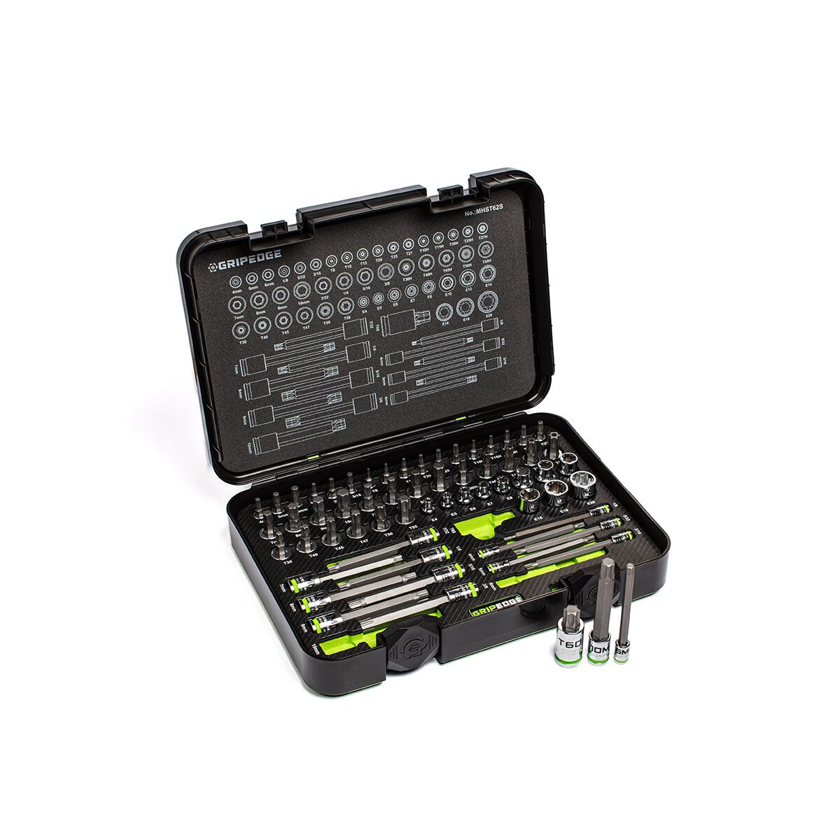 GRIPEDGE MASTER HEX & STAR DR SET 62PC, , scaau_hi-res