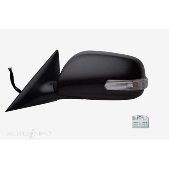 TOYOTA AURION  GSV40  10/2006 ~ 08/2009  ELECTRIC DOOR MIRROR  LEFT HAND SIDE  WITH LAMP, , scaau_hi-res
