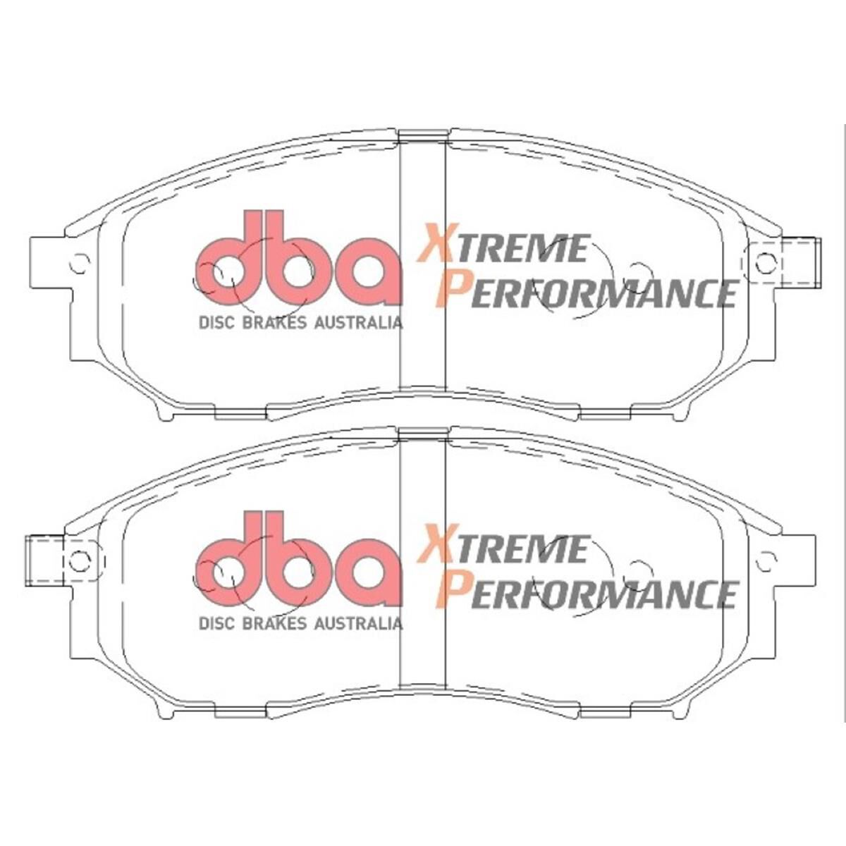 DBA XP PERFORMANCE BRAKE PADS Description Nissan & Renault 1998-2014, , scaau_hi-res