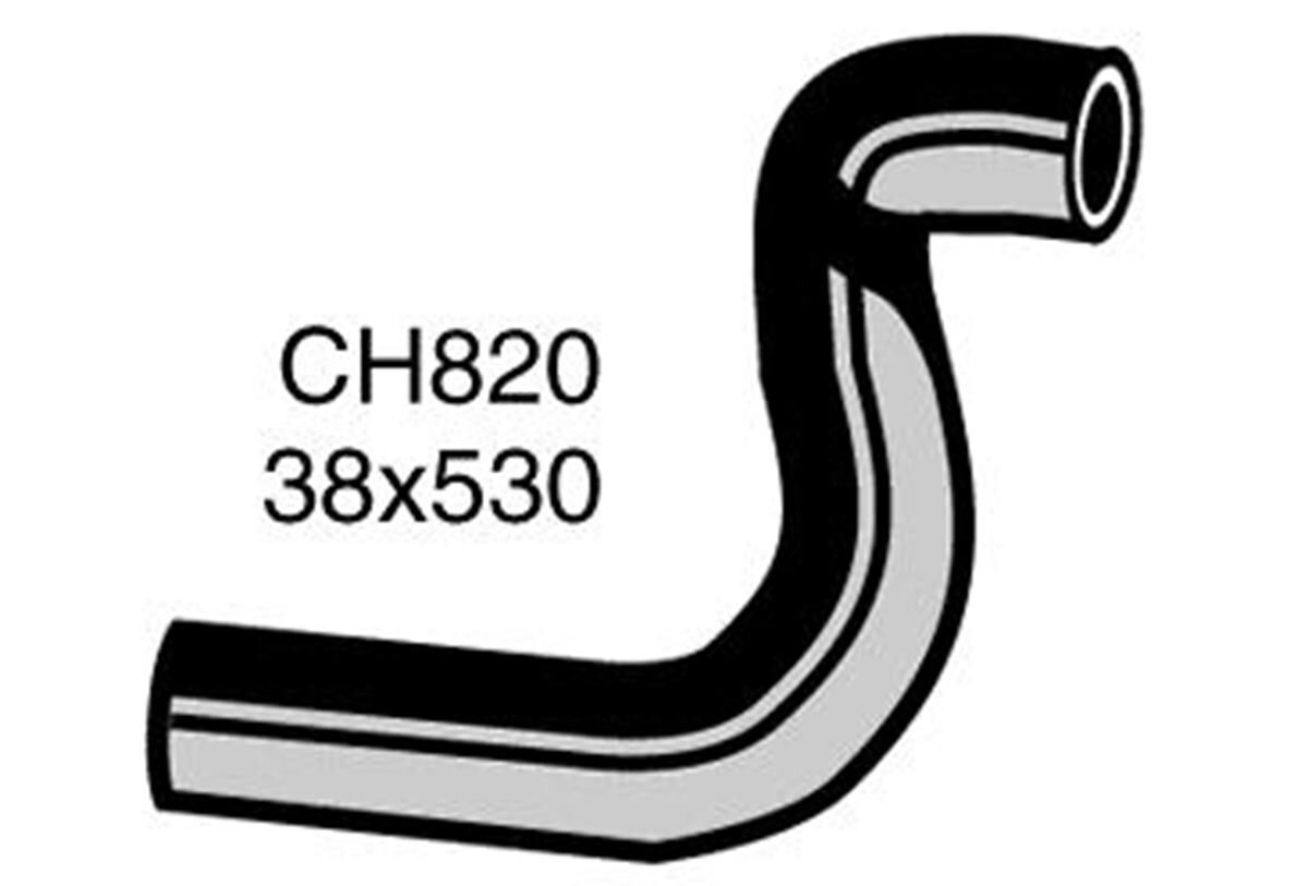 Radiator Upper Hose  - FORD FAIRLANE ZC - 5.8L V8  PETROL - Manual & Auto, , scaau_hi-res