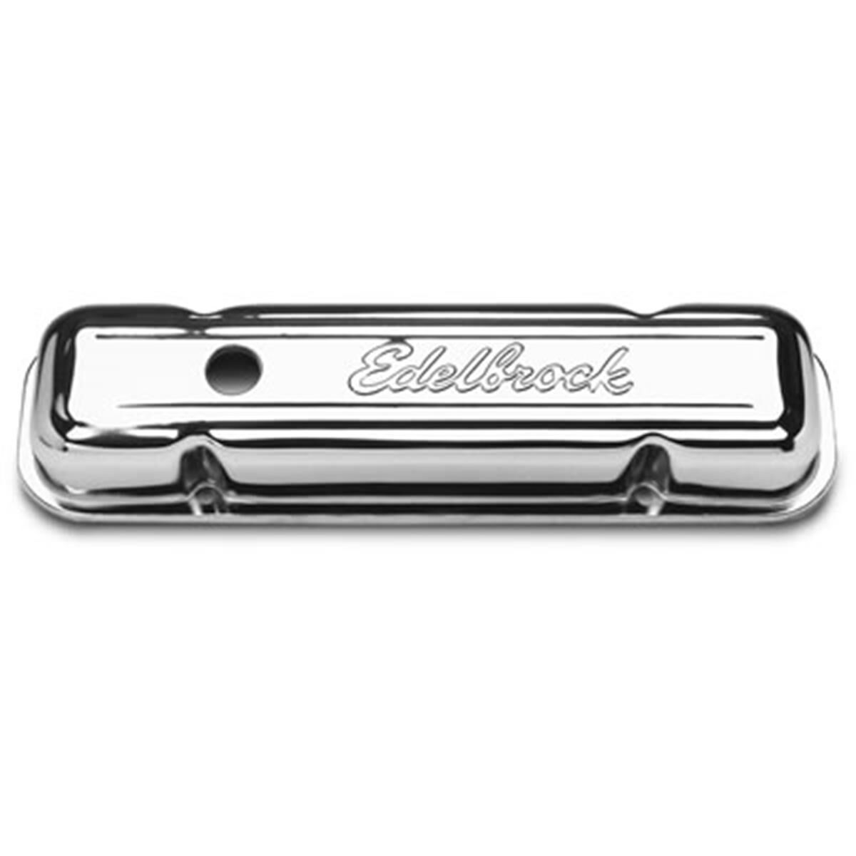 LOW CHROME VALVE COVERS PONTIA C 301-455 62-79 NO BAFFLE, , scaau_hi-res