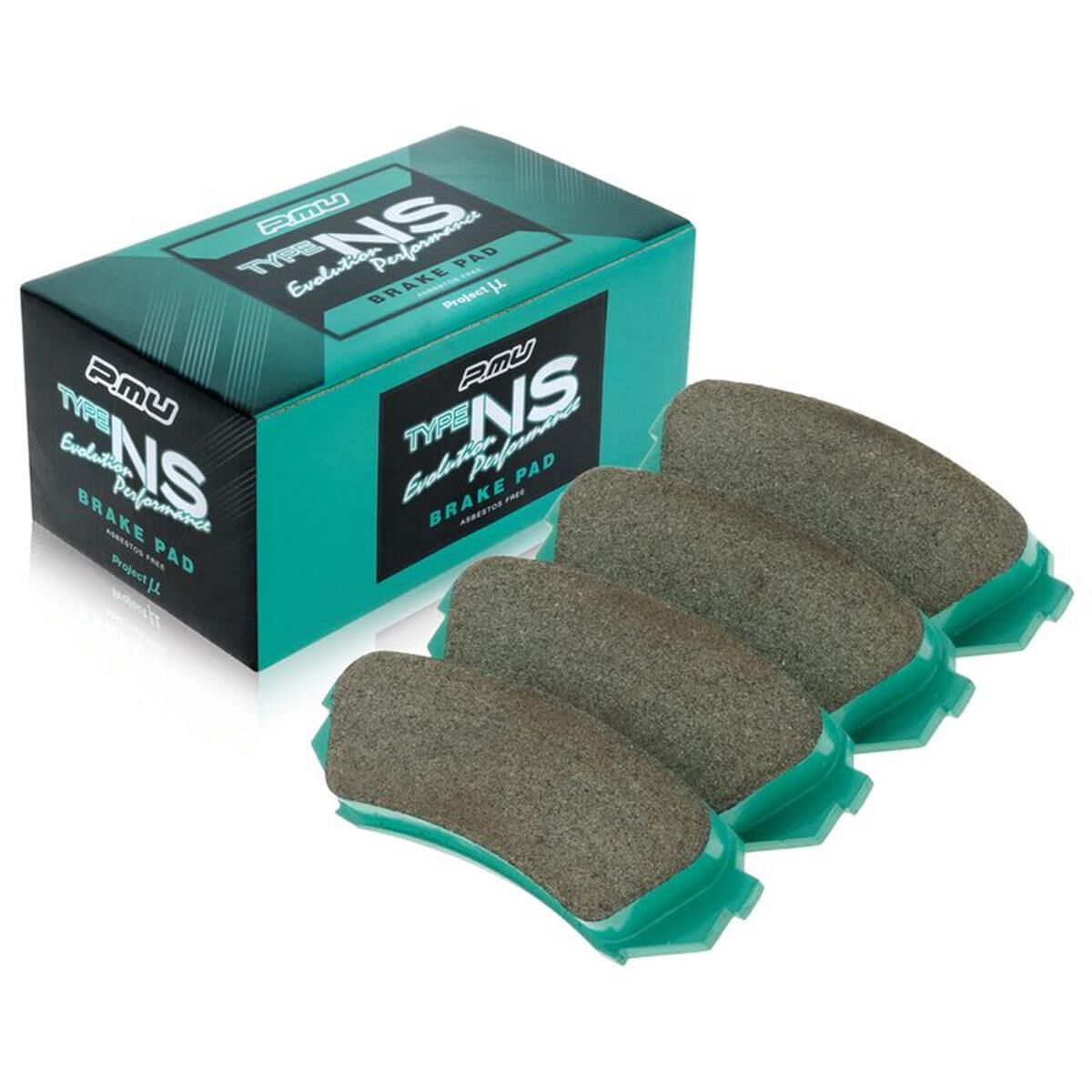 Project Mu NS Brake Pads (Rear) - Toyota Corolla Sport GTS Coupe 85-87 / Sport GTS 85-87
