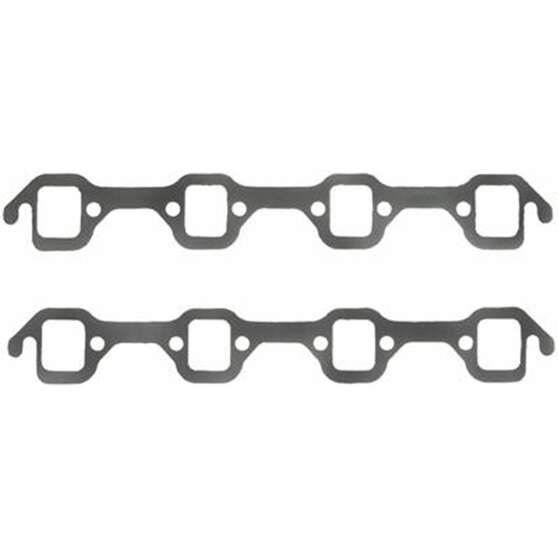 SB FORD WINDSOR EXHAUST GASKETS STEEL CORE 1.25 X 1.48, , scaau_hi-res