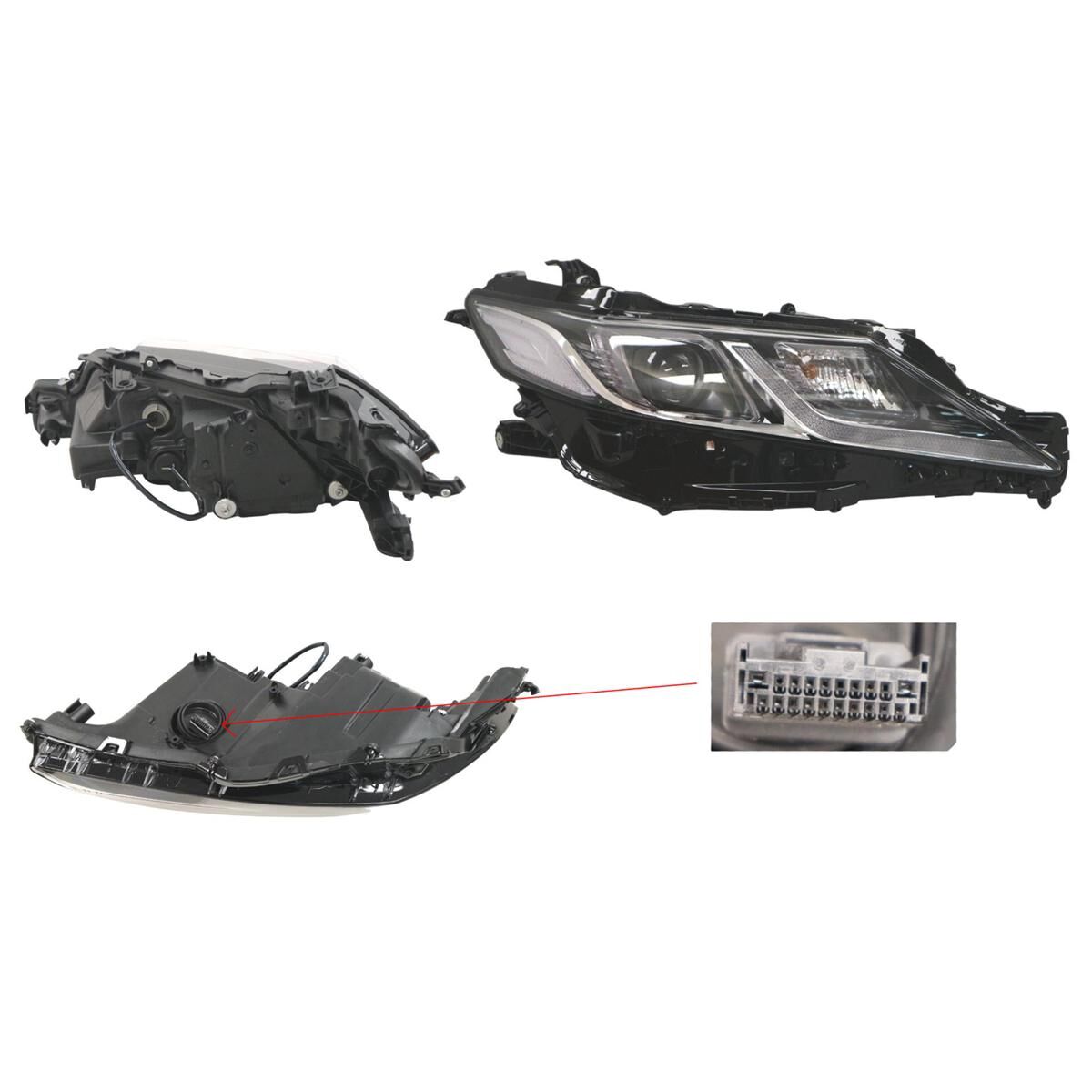 CAMRY 9/17-1/21 H/LAMP LED (ASCENT/ASCENT SPORT) (R), , scaau_hi-res