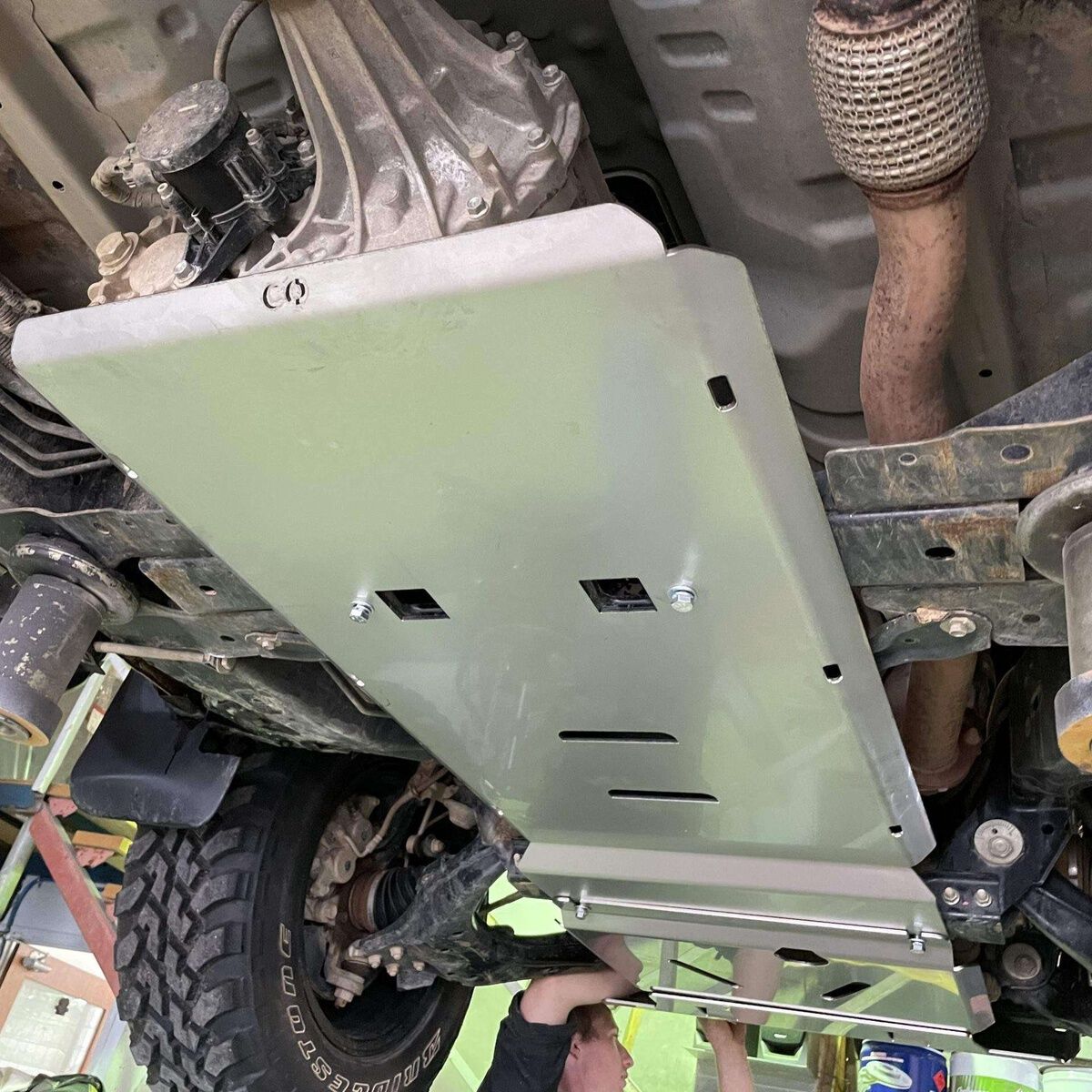 BASH PLATES FRONT & SUMP PLATE TYPE2 FRONT PLATE 3MM STAINLESS STEEL, , scaau_hi-res