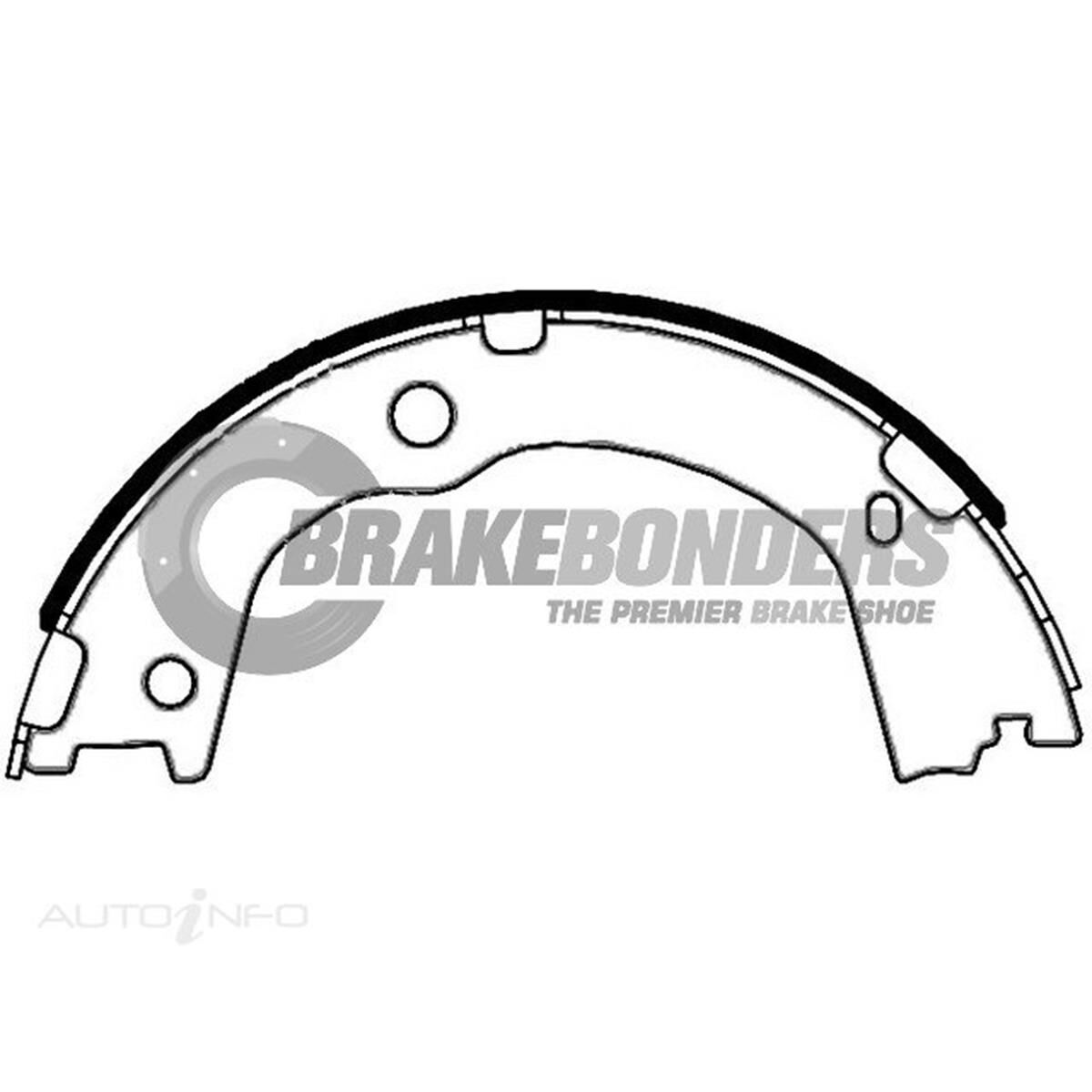 Brake Shoes - Hyundai / Kia Parking Brake 190mm, , scaau_hi-res