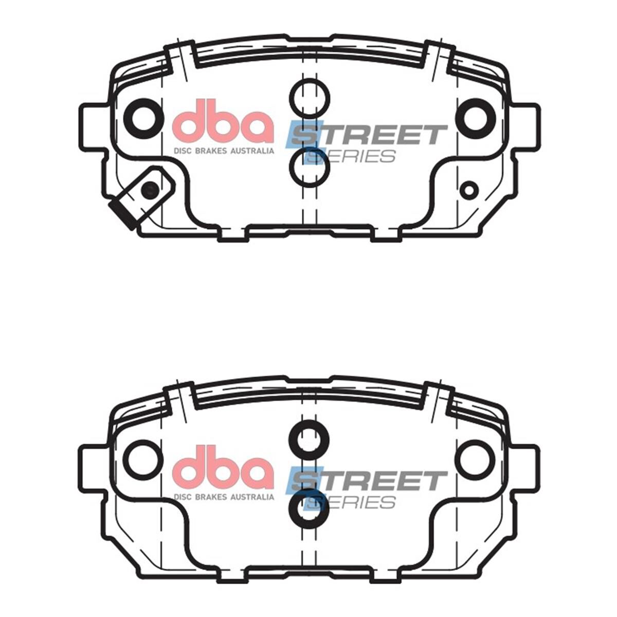 DBA SS STREET SERIES BRAKE PADS [ Hyundai i45, ix35 / Kia Rondo / 2009-> R ], , scaau_hi-res
