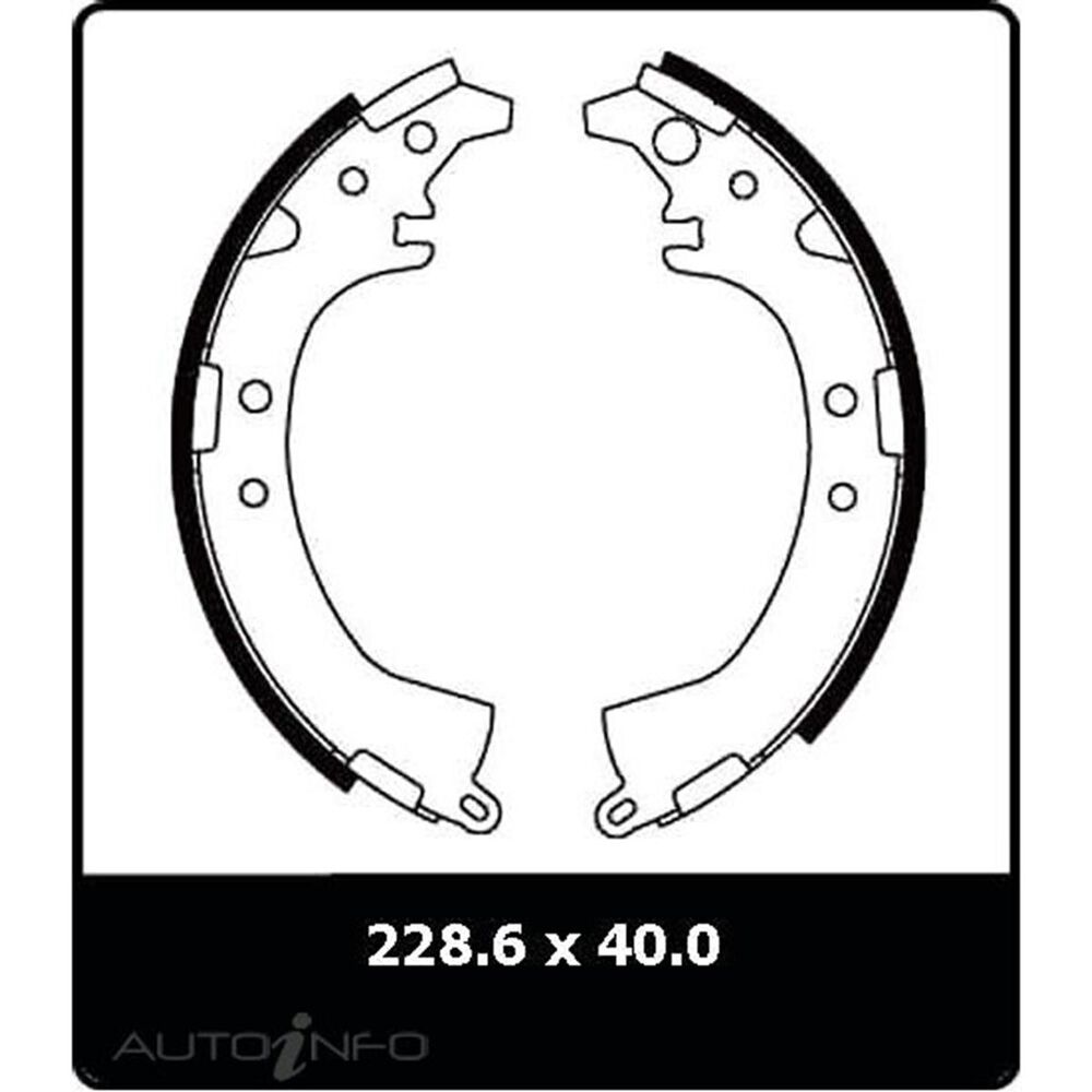 Protex Brake Shoes N3160 Supercheap Auto