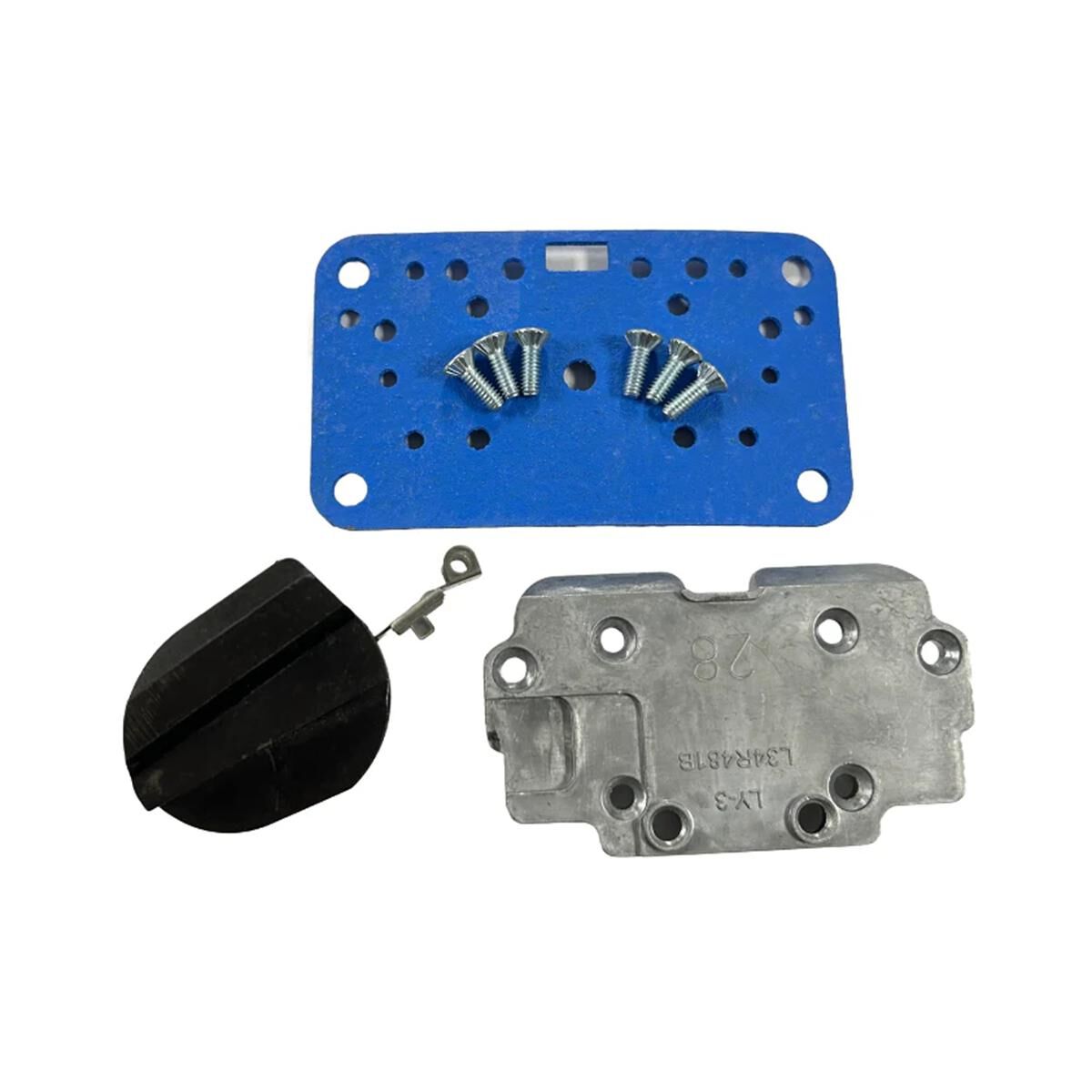 Genuine Adjustable Metering Plate Kit for Holley 4160 Supersedes QFT 34-3 - No Cavity, , scaau_hi-res