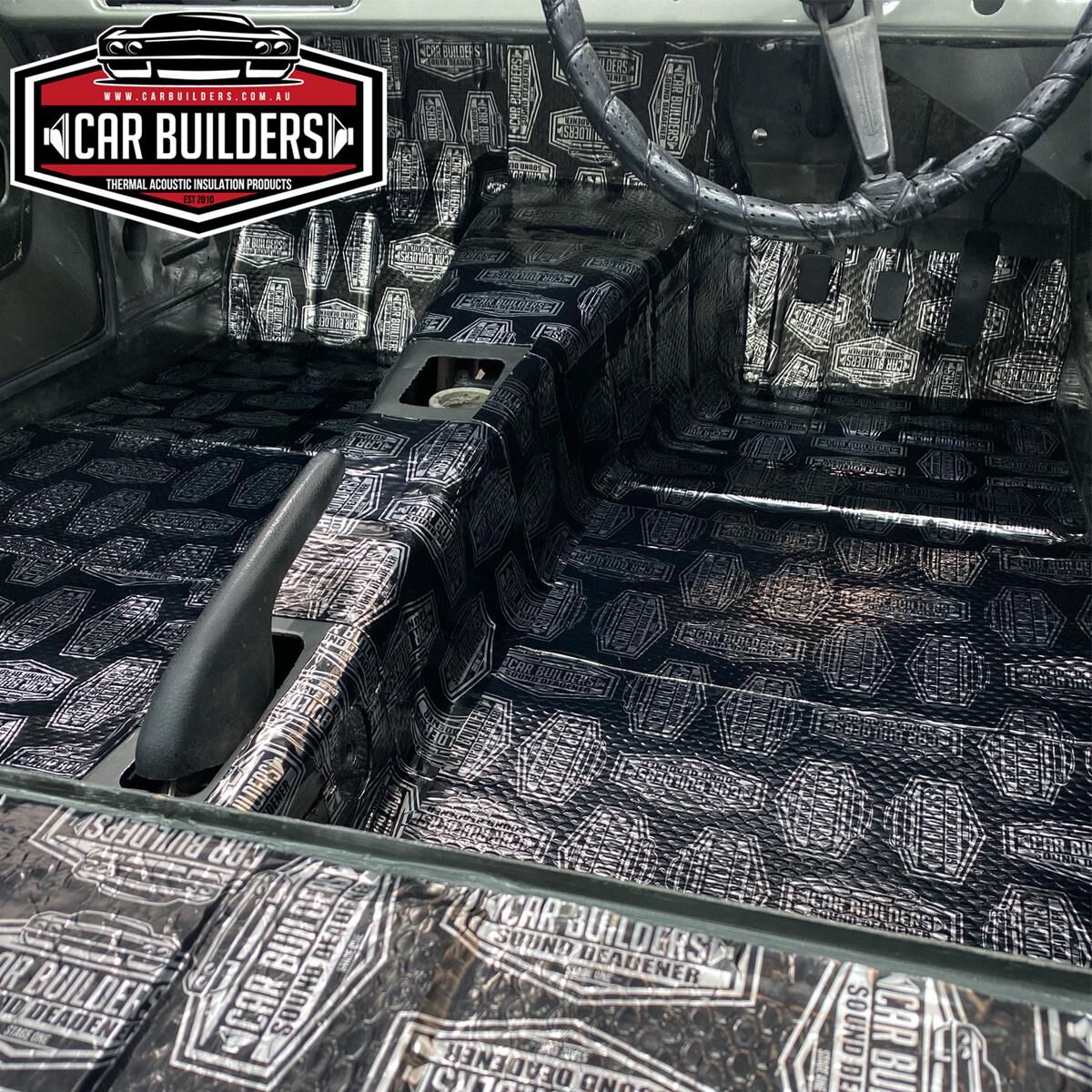 SOUND DEADENER - STAGE 1 BLACK 1.8SQ/M, , scaau_hi-res