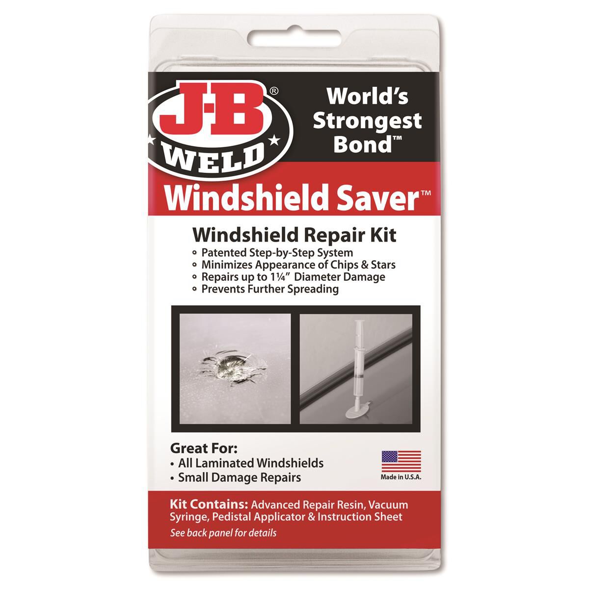 JB WELD WINDSHIELD SAVER REPAIR KIT, , scaau_hi-res