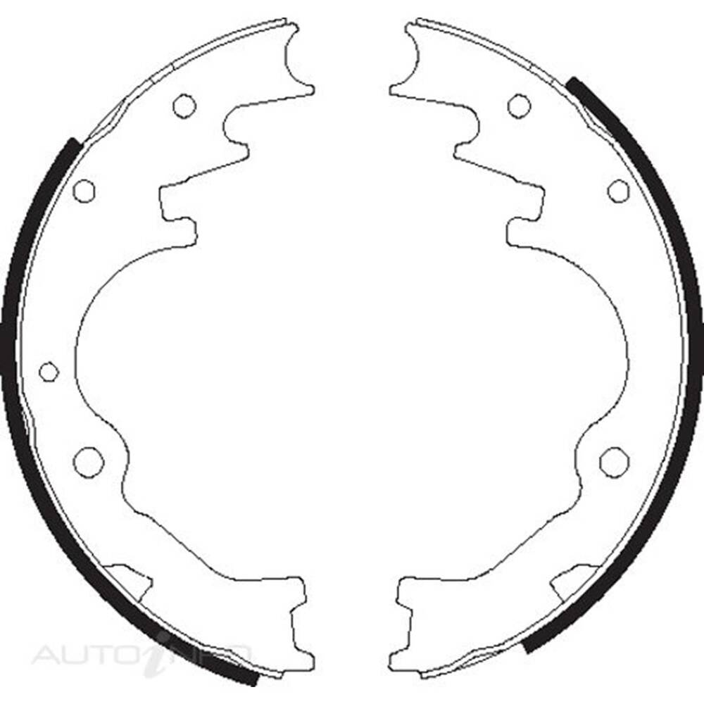 Bendix Brake Shoes BS1665 Supercheap Auto