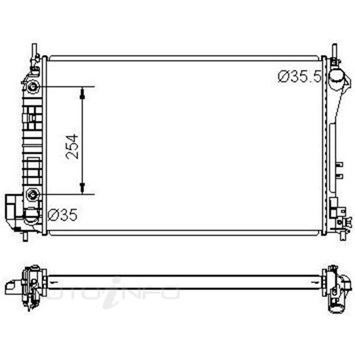 PTX RADIATOR SAAB/HOLDEN, , scaau_hi-res