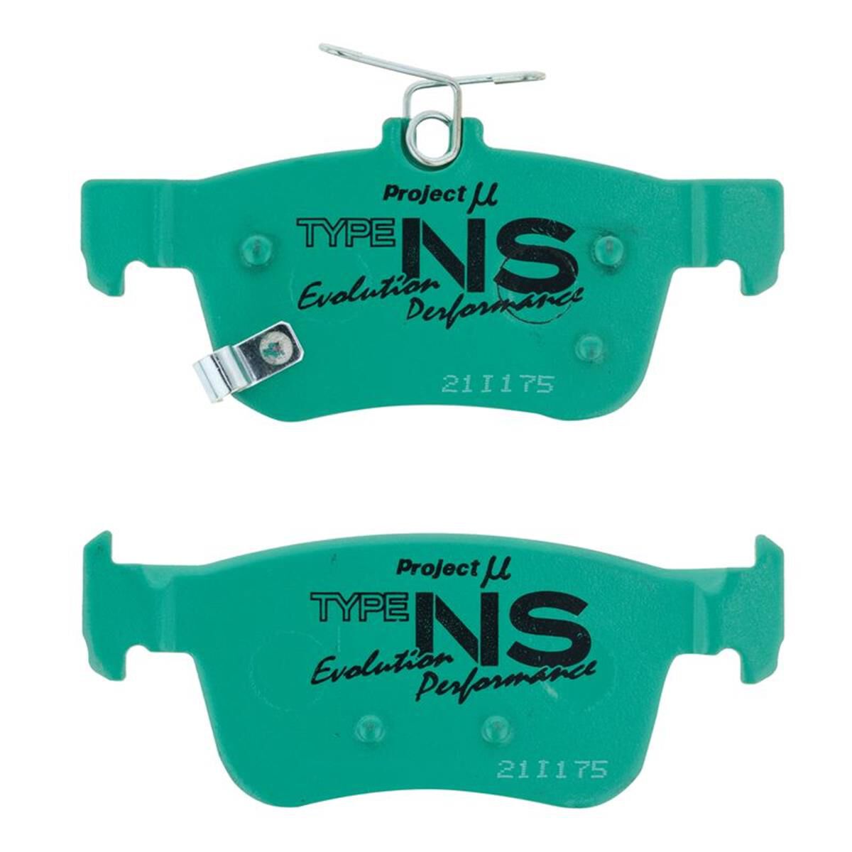 PROJECT MU NS-EP BRAKE PAD SETHONDA CIVIC FK8 TYPE R REAR, , scaau_hi-res