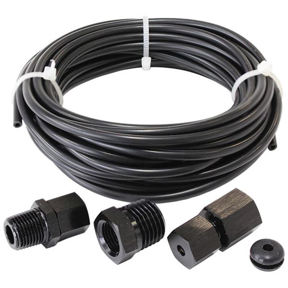 Aeroflow Complete 1/8" Dia. Nylon Tubing Kit, AF303000BLK Supercheap