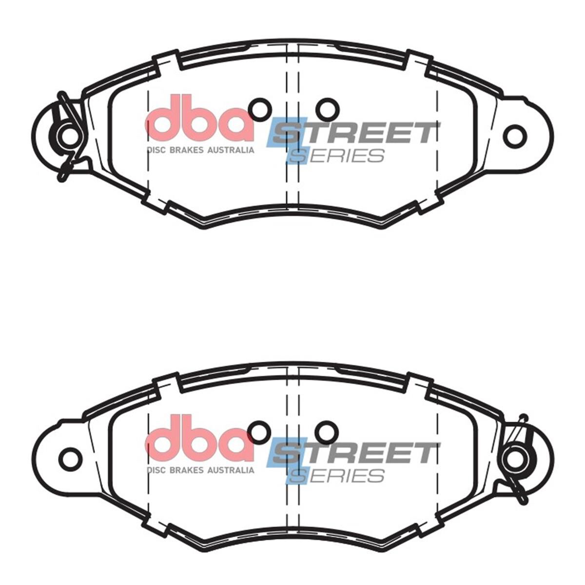 DBA SS STREET SERIES BRAKE PADS [ Renault Kangoo 2004 - 2012 F ], , scaau_hi-res