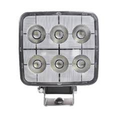 LED SQUARE WORKLAMP FLOOD BEAM60 Deg 9-36V 24W 24 LEDs BLACKHSNG 2,800Lmn IP68, , scaau_hi-res